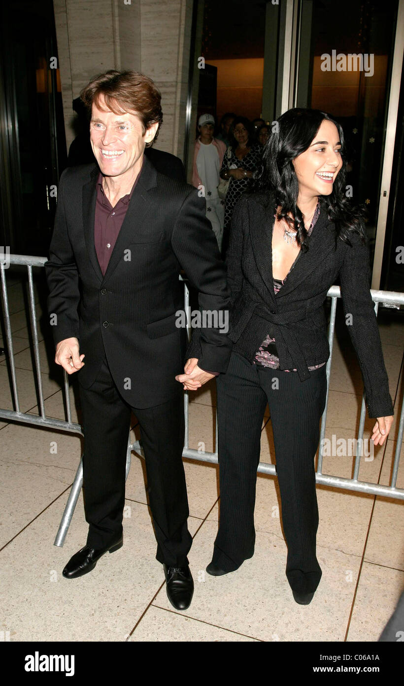 Willem DaFoe and Guest New York Film Festival's opening night premiere of Wes Anderson's 'The