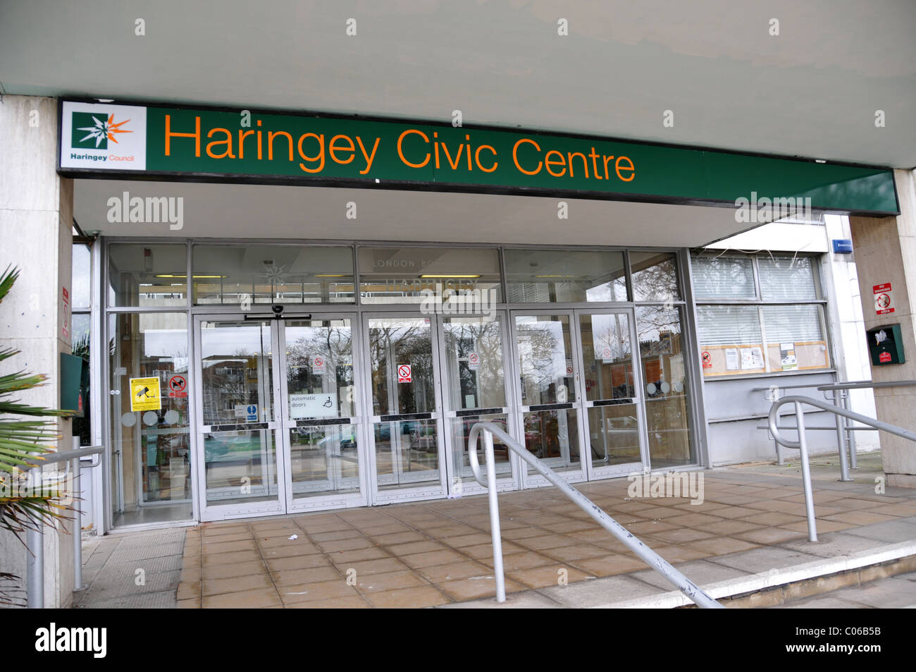 Haringey Council Civic Centre Wood Green London Local Council Stock