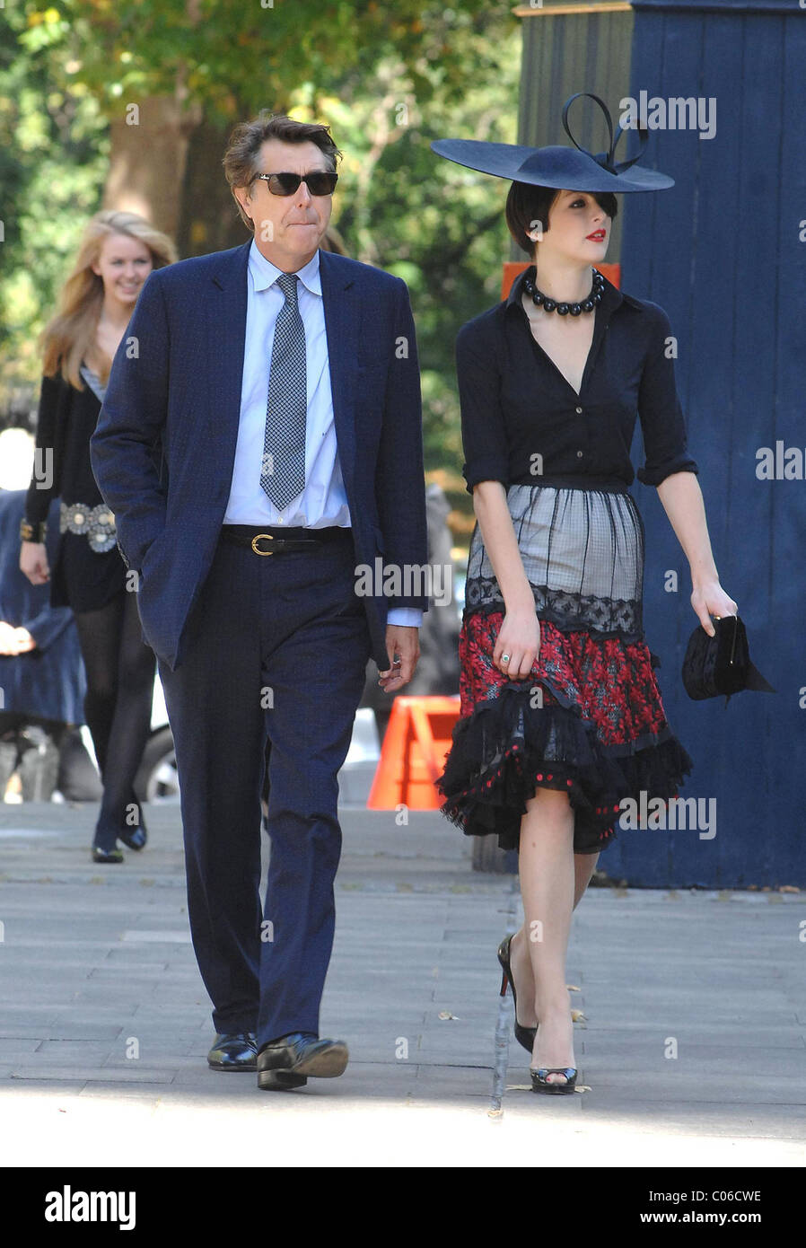 Bryan Ferry And Katie Turner Memorial Service For The Fashion Designer Isabella Blow Held At The Guards Chapel London England Stock Photo Alamy