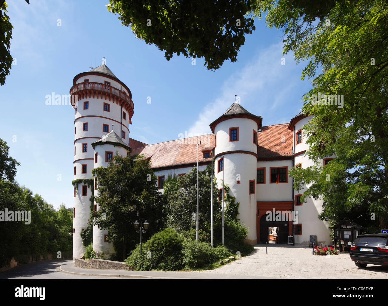 Schloss Rimpar Castle, Mainfranken, Lower Franconia, Franconia, Bavaria, Germany, Europe Stock Photo