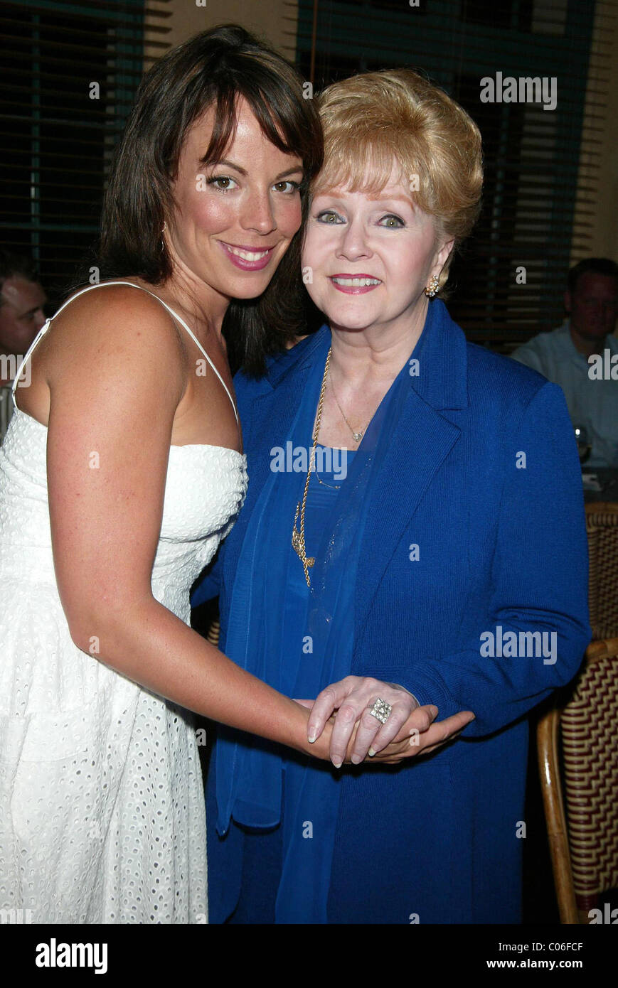 Leslie Kritzer and Debbie Reynolds Opening night after party for the