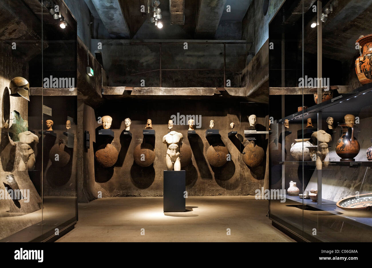 Archaeological collection, new Ruhr Museum, UNESCO World Heritage Site