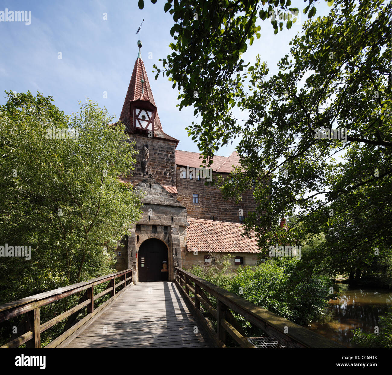 Wenzelschloss Castle, Lauf an der Pegnitz, Franconia, Bavaria, Germany