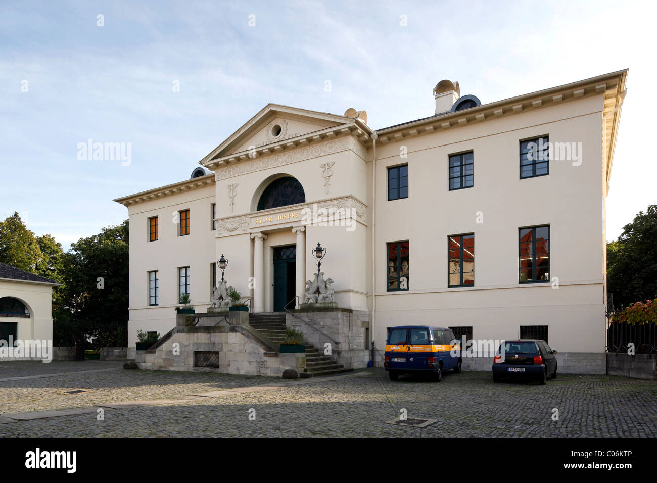 Former Salve Hospes Villa, today headquarters of the Braunschweig Kunstverein art society, Braunschweig, Brunswick, Lower Saxony Stock Photo