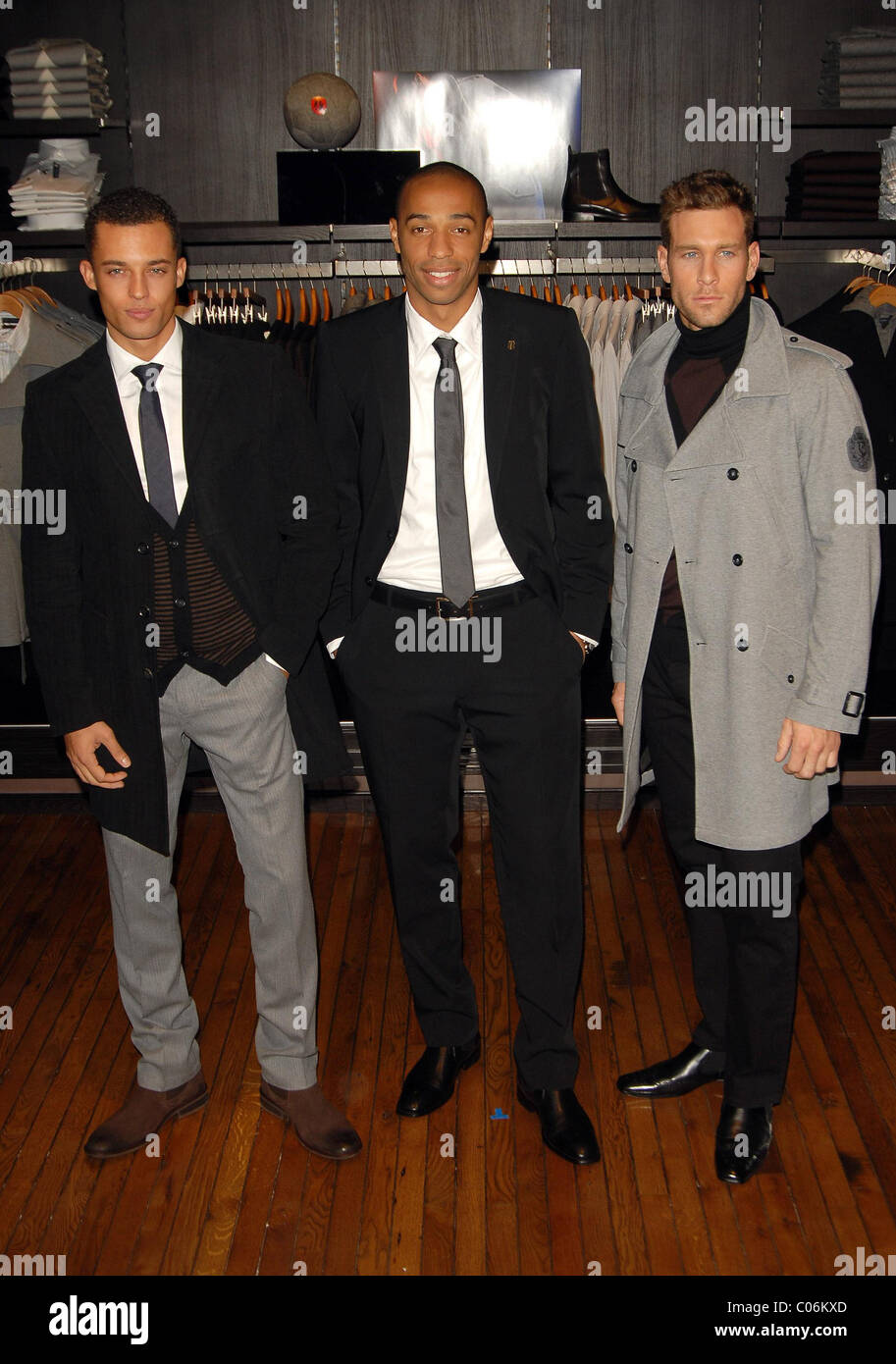 Thierry Henry launches Tommy Hilfiger's new limited edition capsule  collection at the Regent Street store. Profits from sales Stock Photo -  Alamy