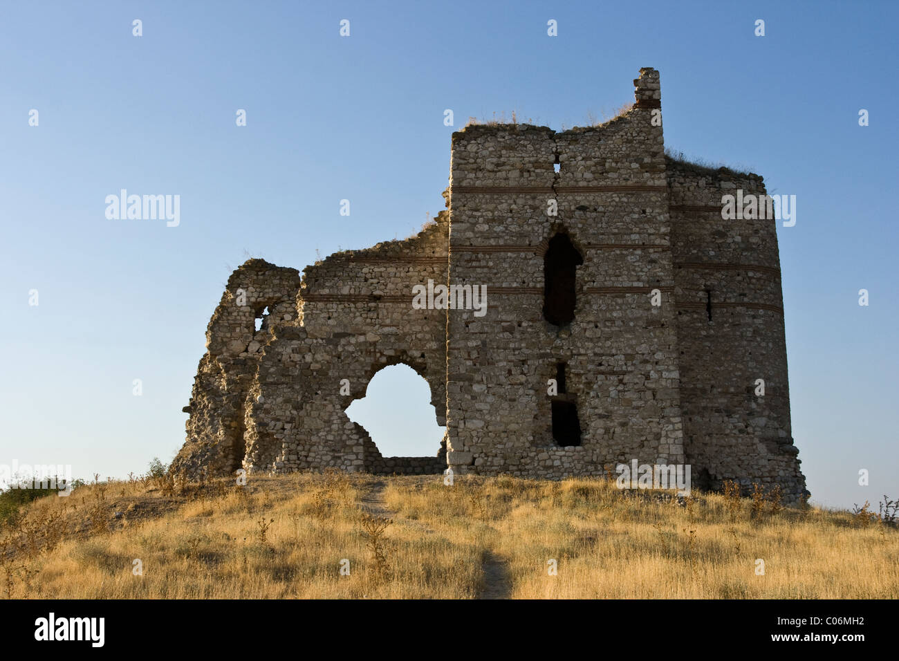 Matochina Fortress, Archaeological remains, Turkish-Bulgarian border, Balkans, Bulgaria Stock Photo