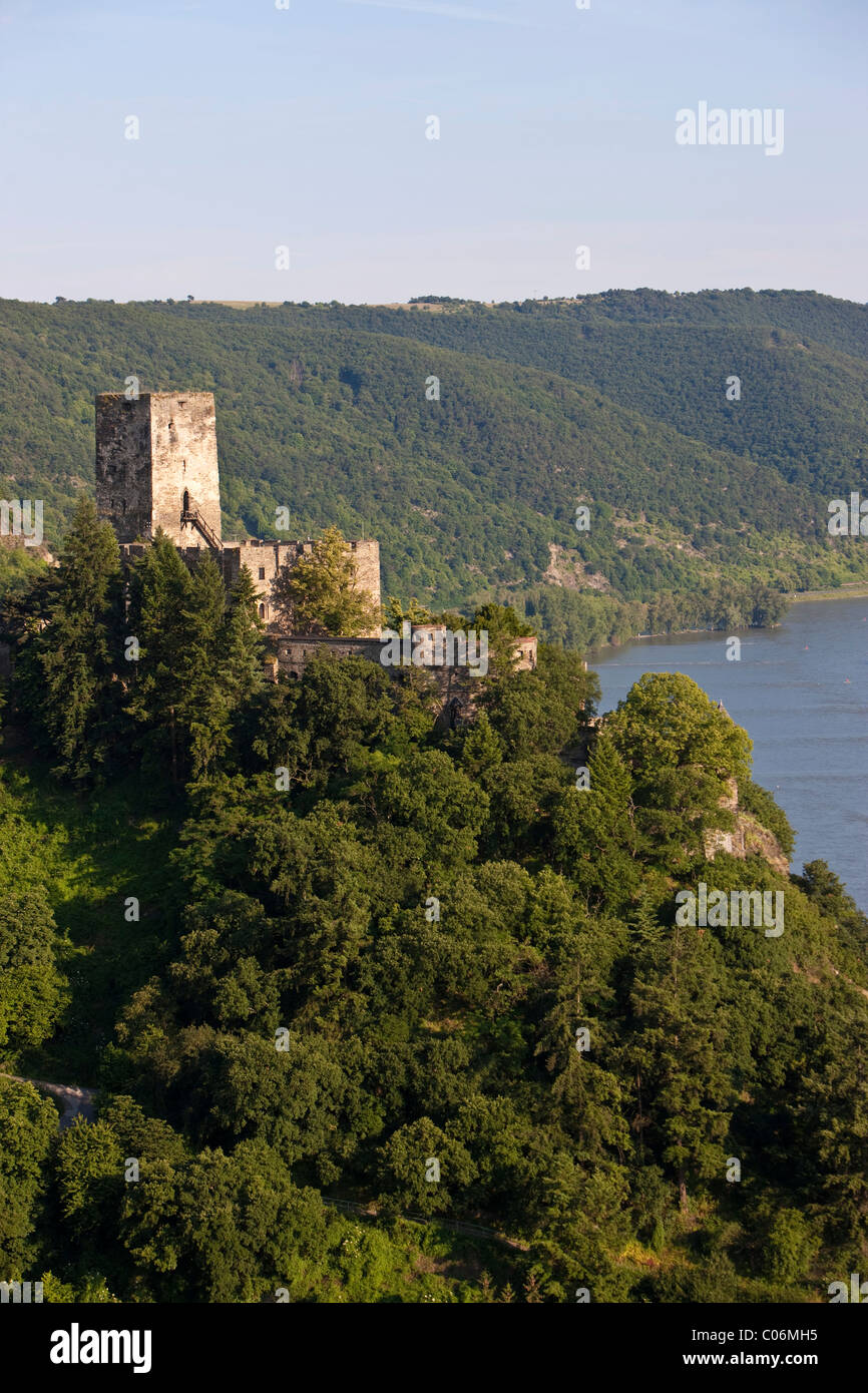 Burg Gutenfels Castle in Kaub am Rhein, Rhineland-Palatinate, Germany