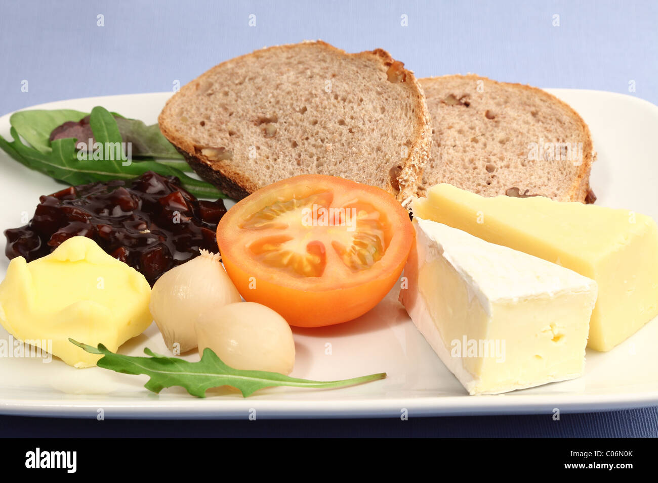 Cheddar cheese ploughman's lunch hires stock photography and images Alamy