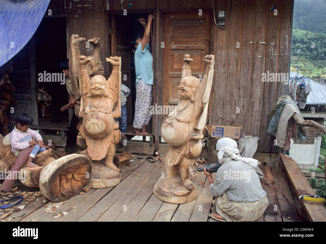 Indigenous Wood Carving In The Philippines
