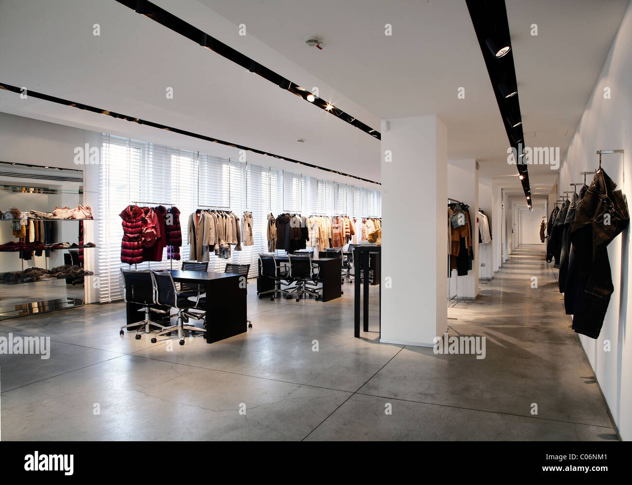 fashion show room in Milano, Italy Stock Photo - Alamy