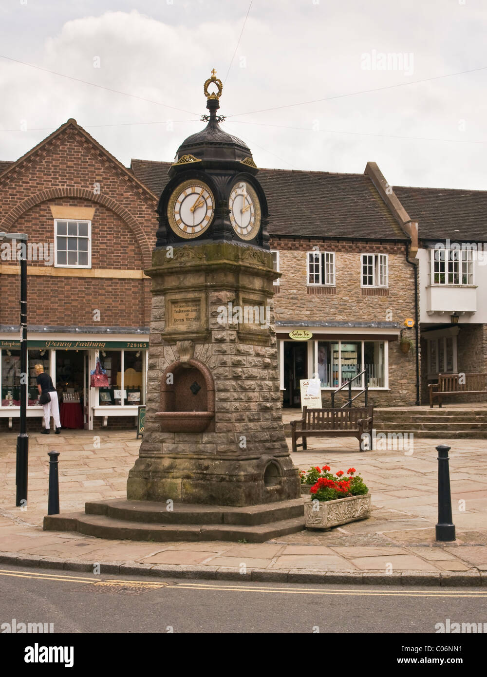 Much Wenlock, Shropshire Stock Photo Alamy