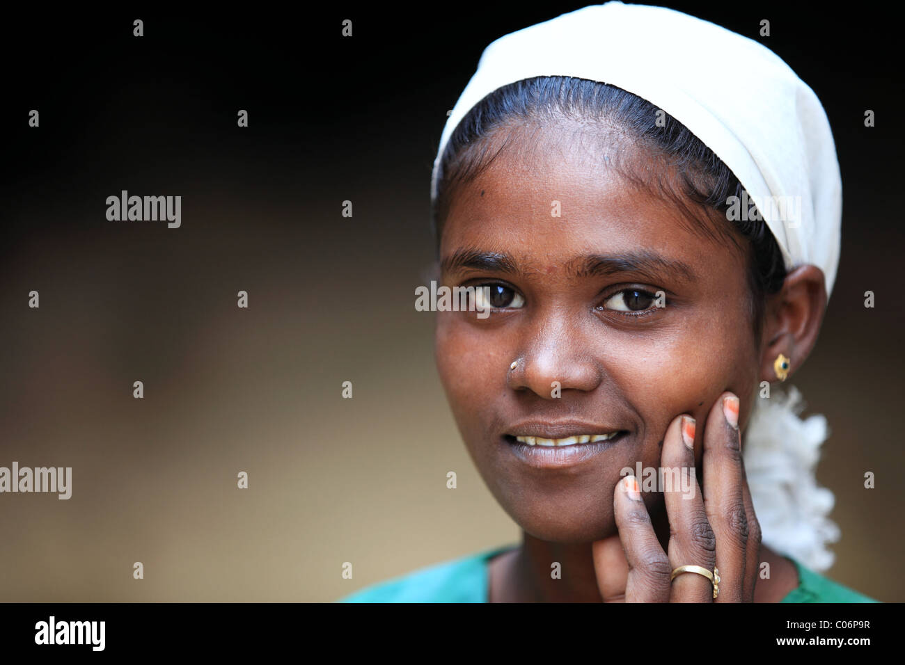 girl Andhra Pradesh South India Stock Photo - Alamy