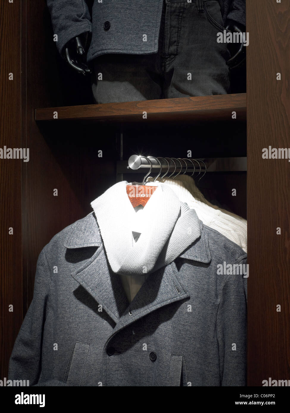 fashion clothes store in Milan, Italy Stock Photo Alamy