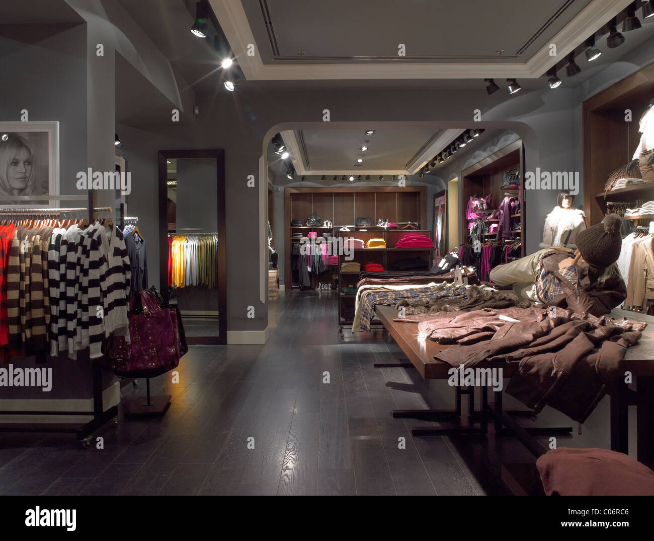 Male fashion store in Milano, Italy Stock Photo Alamy
