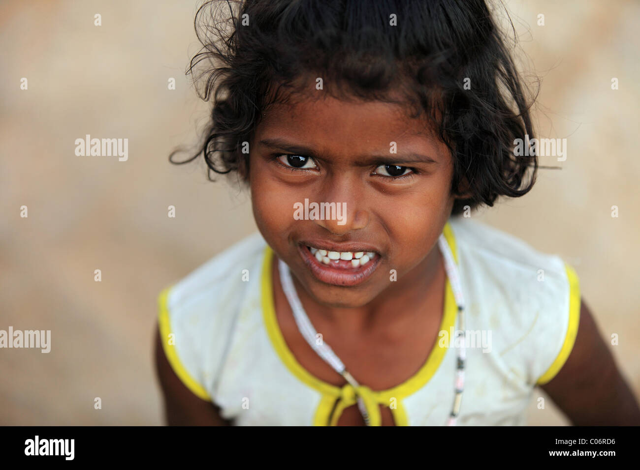 girl Andhra Pradesh South India Stock Photo - Alamy