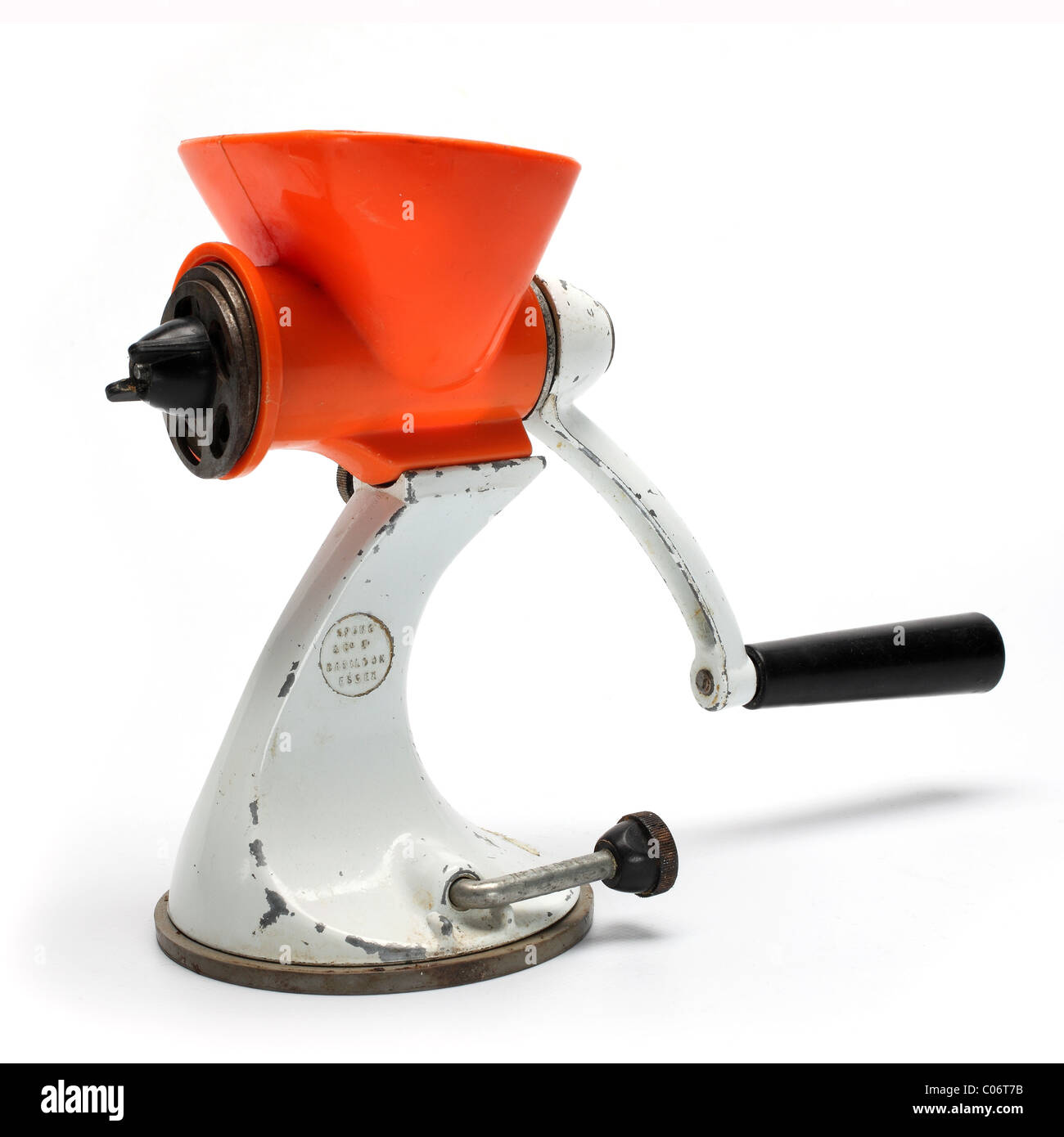 orange meaty grinder Stock Photo