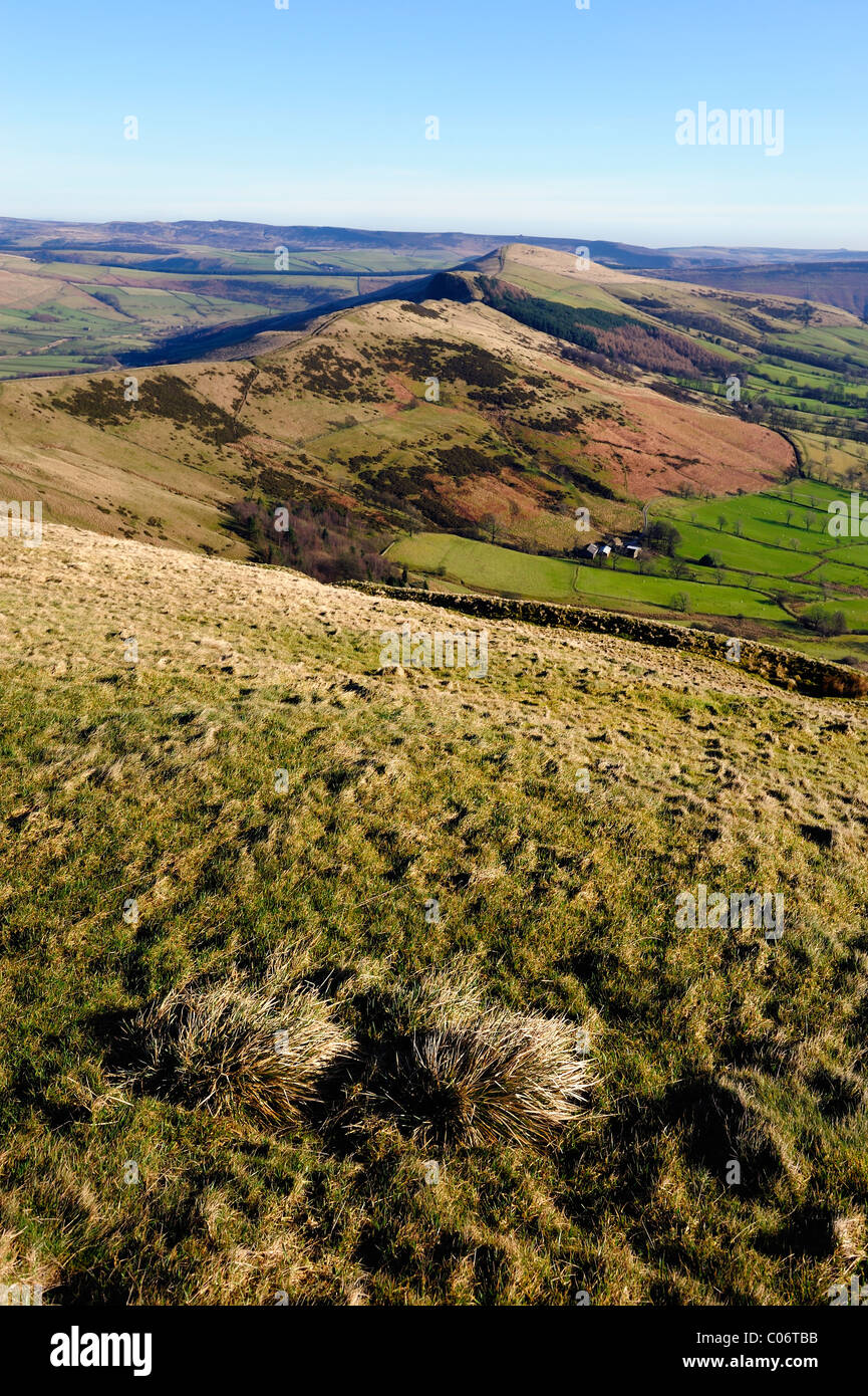 Castleton scenery,peak district,derbyshire england uk Stock Photo - Alamy