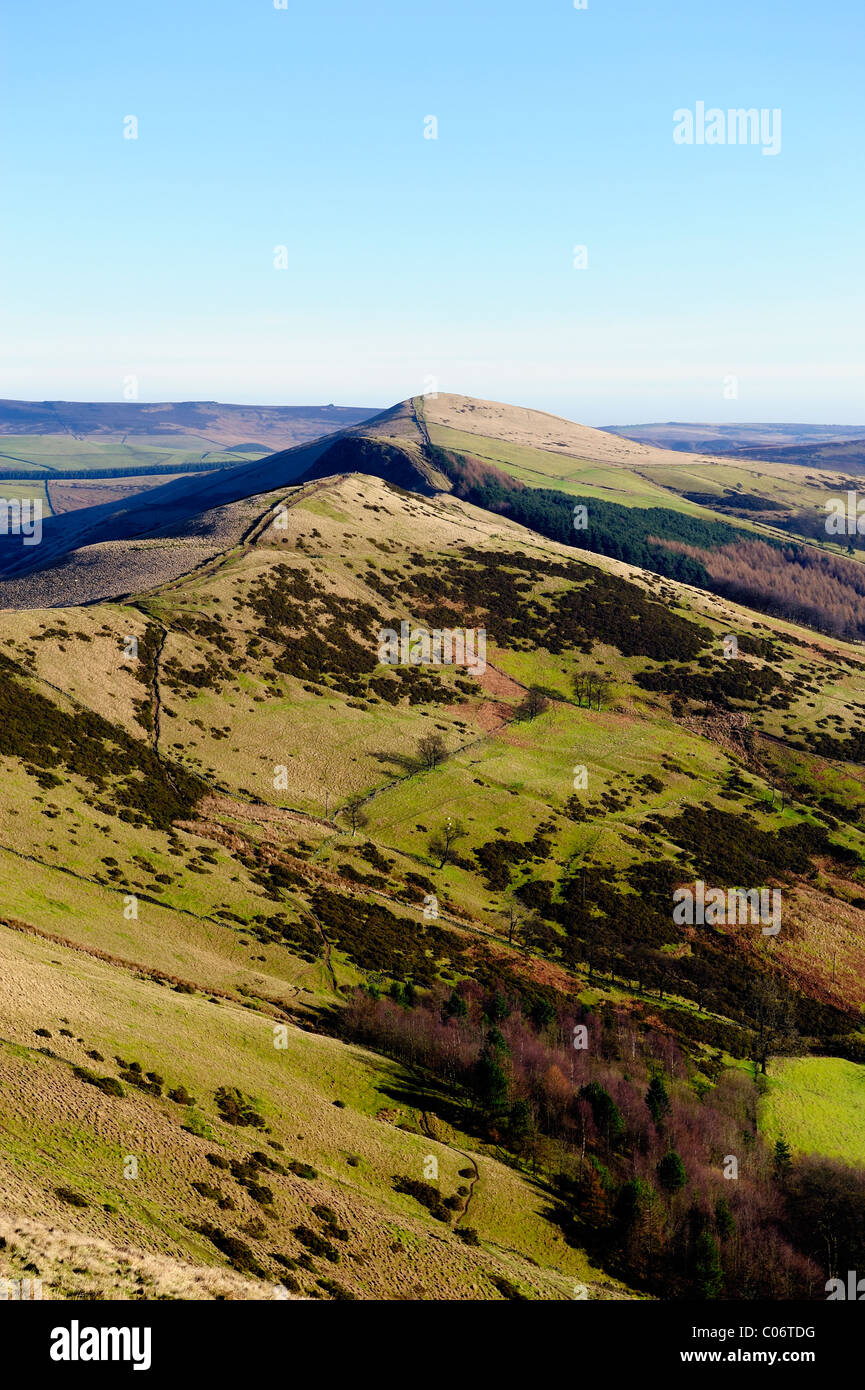 Castleton scenery,peak district,derbyshire england uk Stock Photo - Alamy