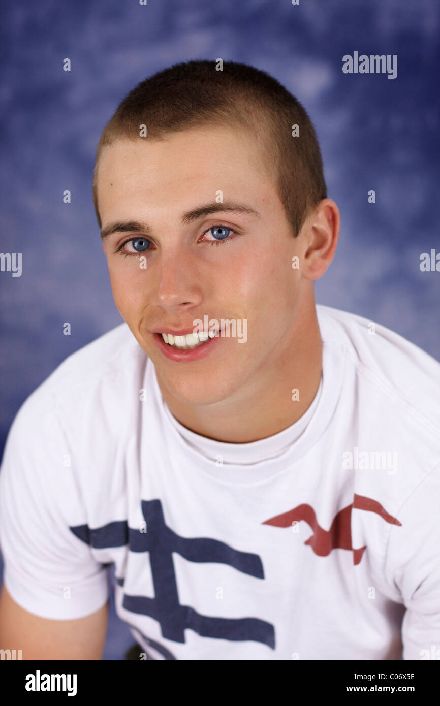 A 17 Year Old Teenage High School Student Stock Photo Alamy