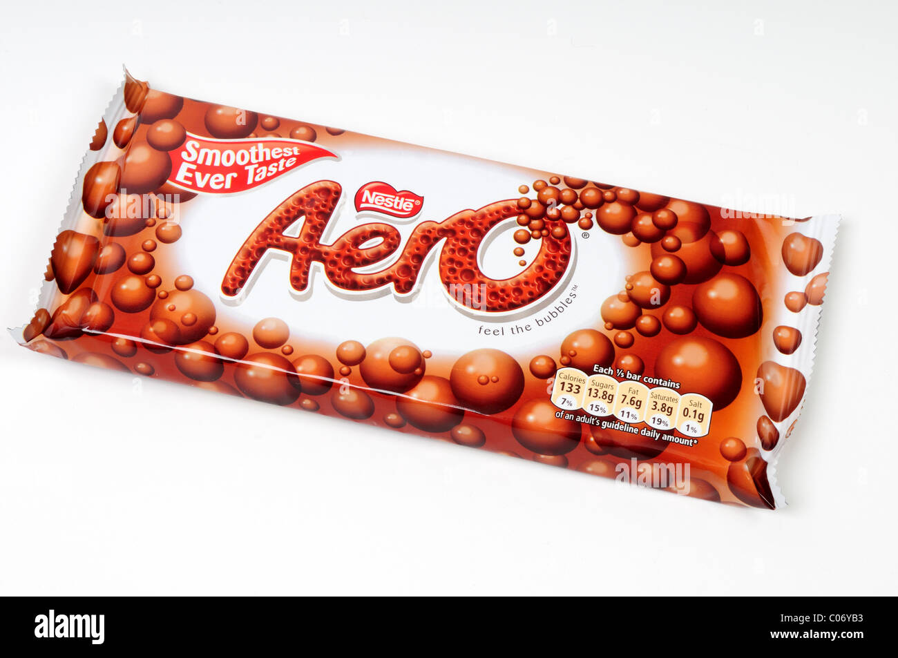 Aero Chocolate Bar. Stock Photo
