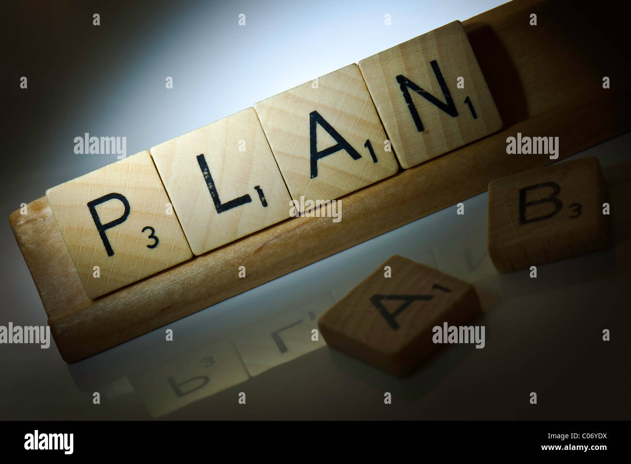 Plan A or Plan B? Stock Photo
