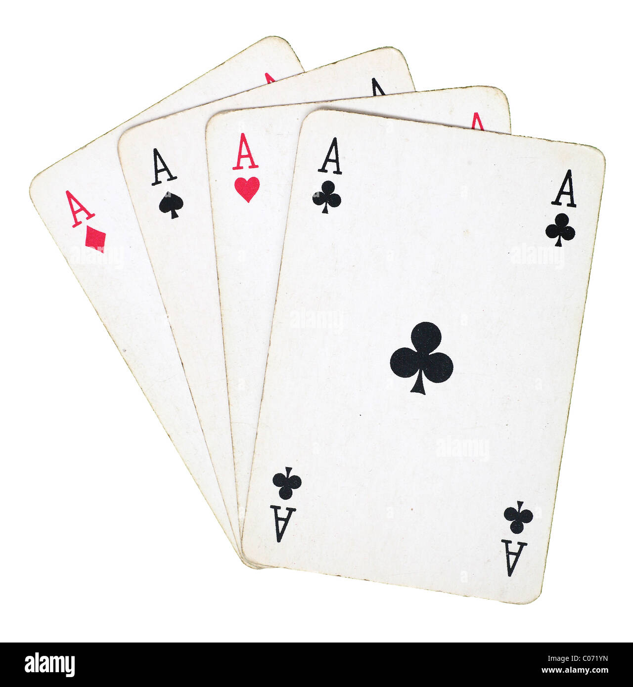 Four flush Cut Out Stock Images & Pictures Alamy