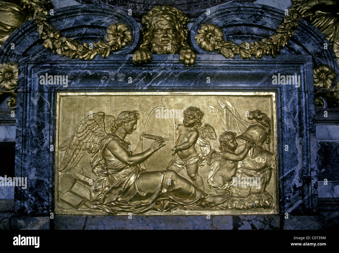 Louis xiv versailles relief hi-res stock photography and images - Alamy