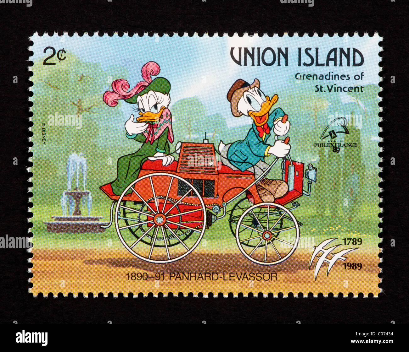 Disney stamp hi-res stock photography and images - Alamy