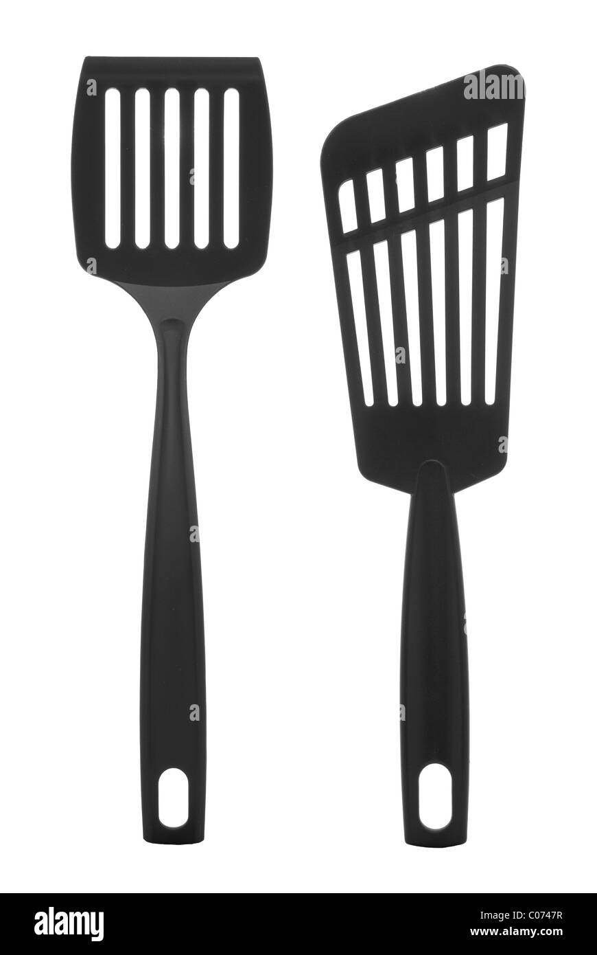 Aluminum kitchen utensils Black and White Stock Photos & Images Alamy