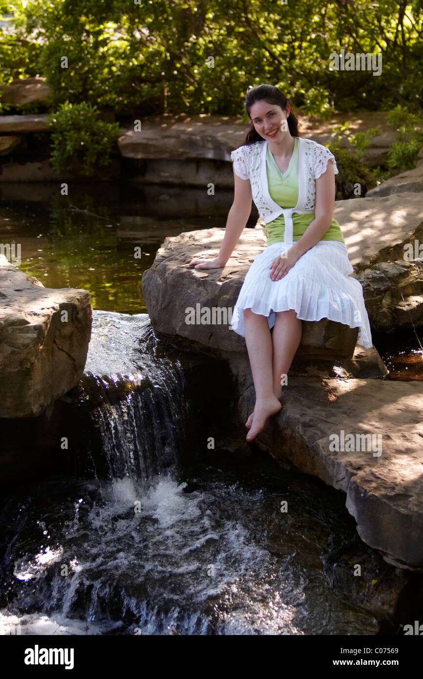 A Teenage Girl Outdoors Stock Photo Alamy a-teenage-girl-outdoors-stock-photo-alamy
