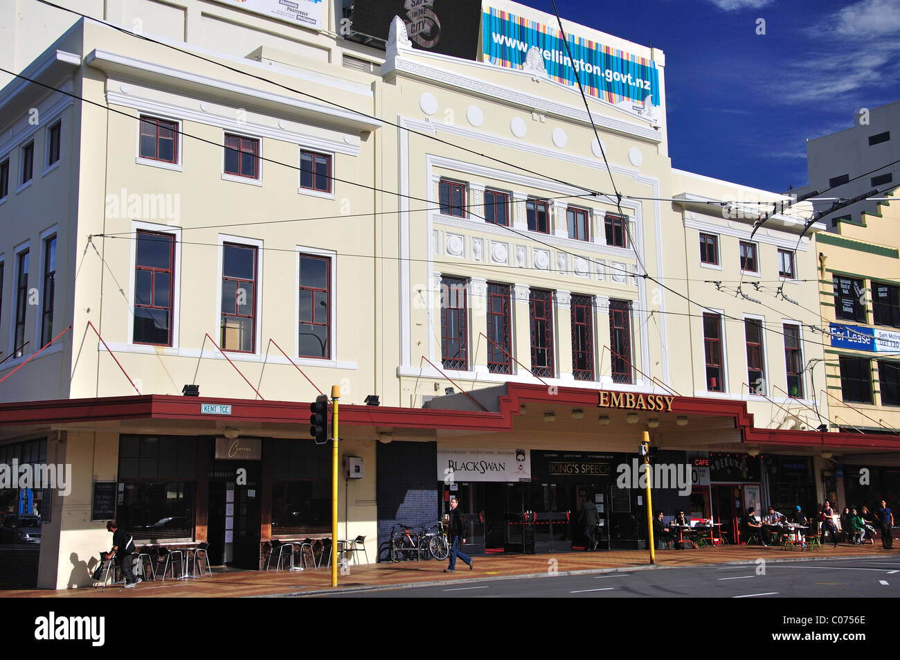 Embassy Movie Theatre, Kent Terrace, Wellington, Wellington Region