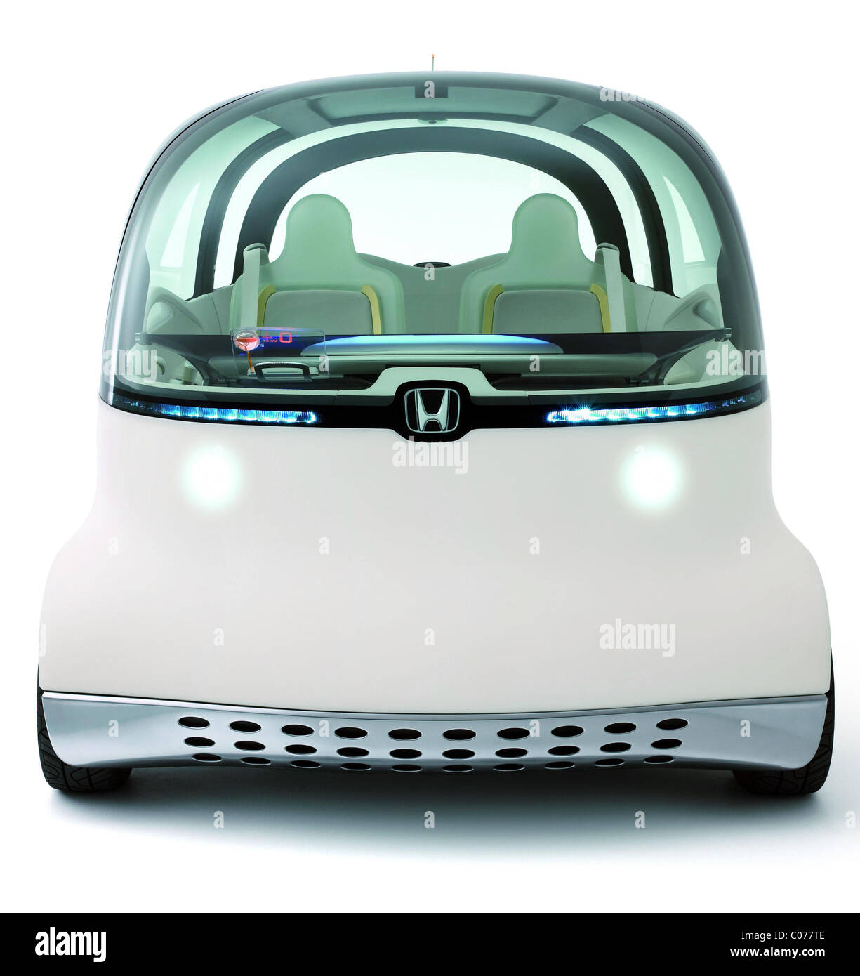 Funky 'gel body' fuel cell PUYO The Honda PUYO makes its world premiere at the 40th Tokyo Motor Show later this month. PUYO is Stock Photo