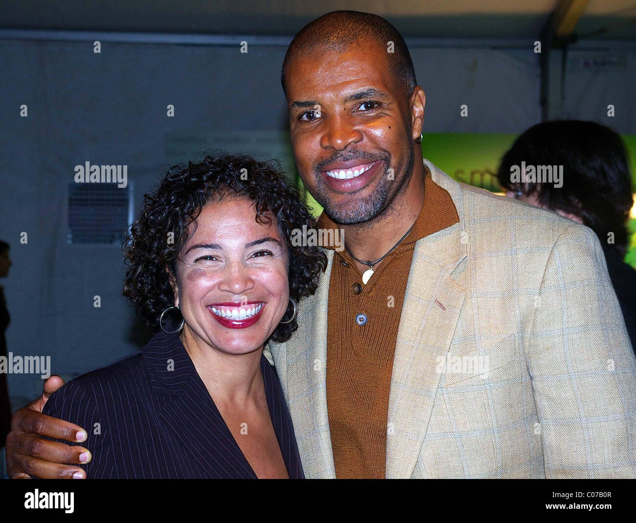 Eric La Salle and Guest L.A. Fashion Week held at Smashbox Studios