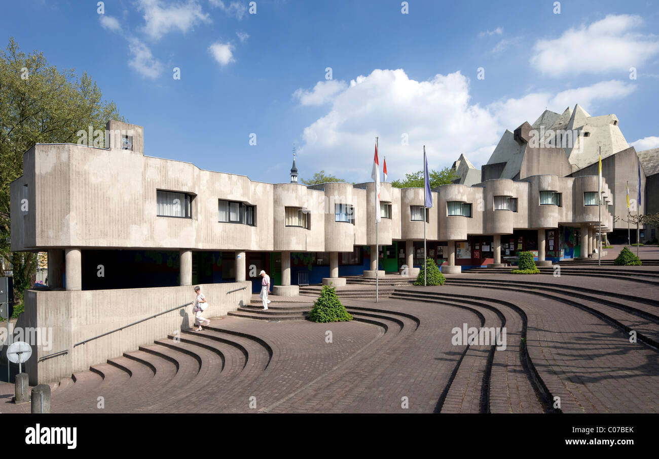 Nevigeser Wallfahrtsdom Pilgrimage Church And Monastery Neviges Stock Photo Alamy