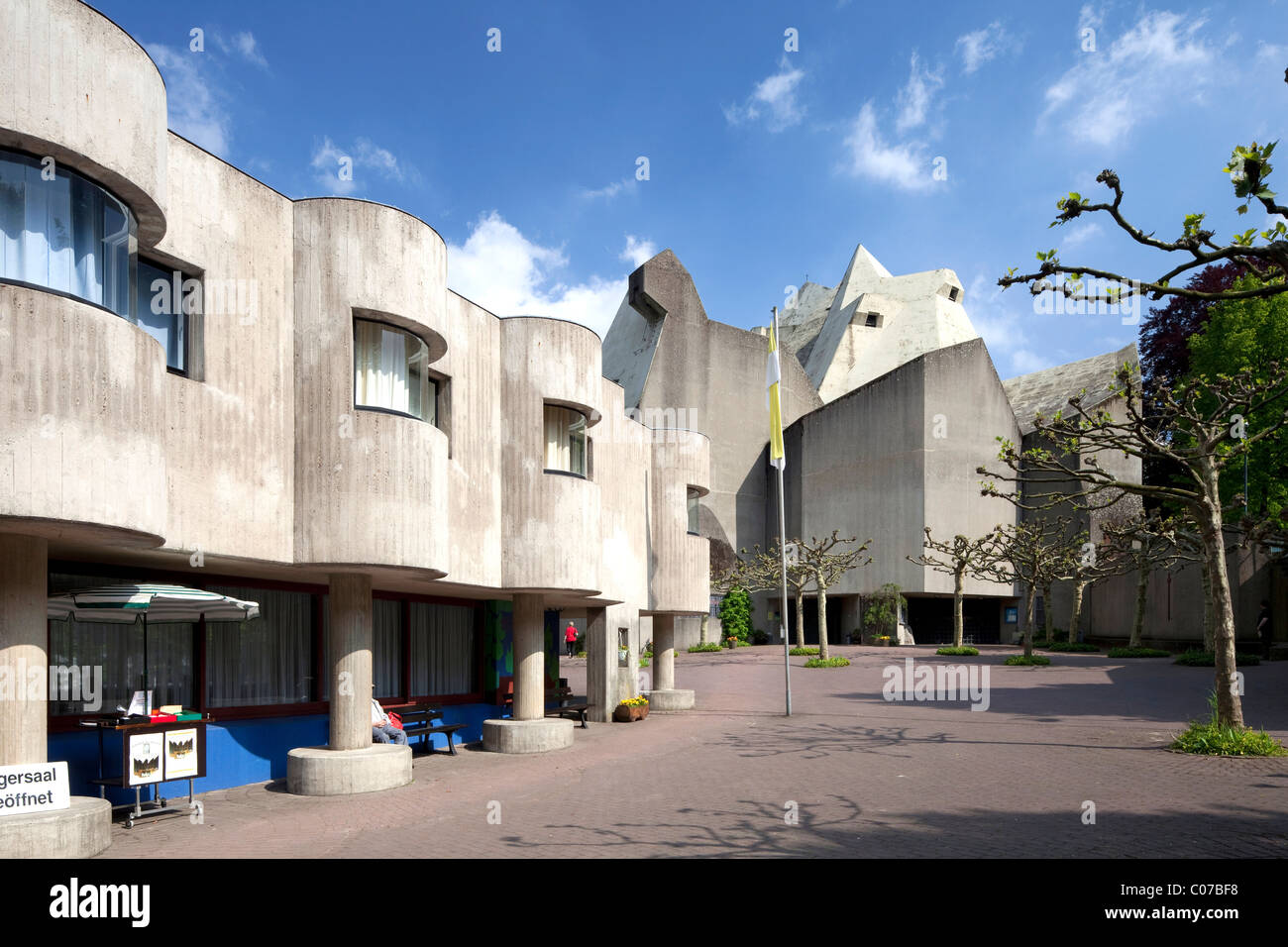 Nevigeser Wallfahrtsdom pilgrimage church and monastery Neviges, Velbert, North RhineWestphalia