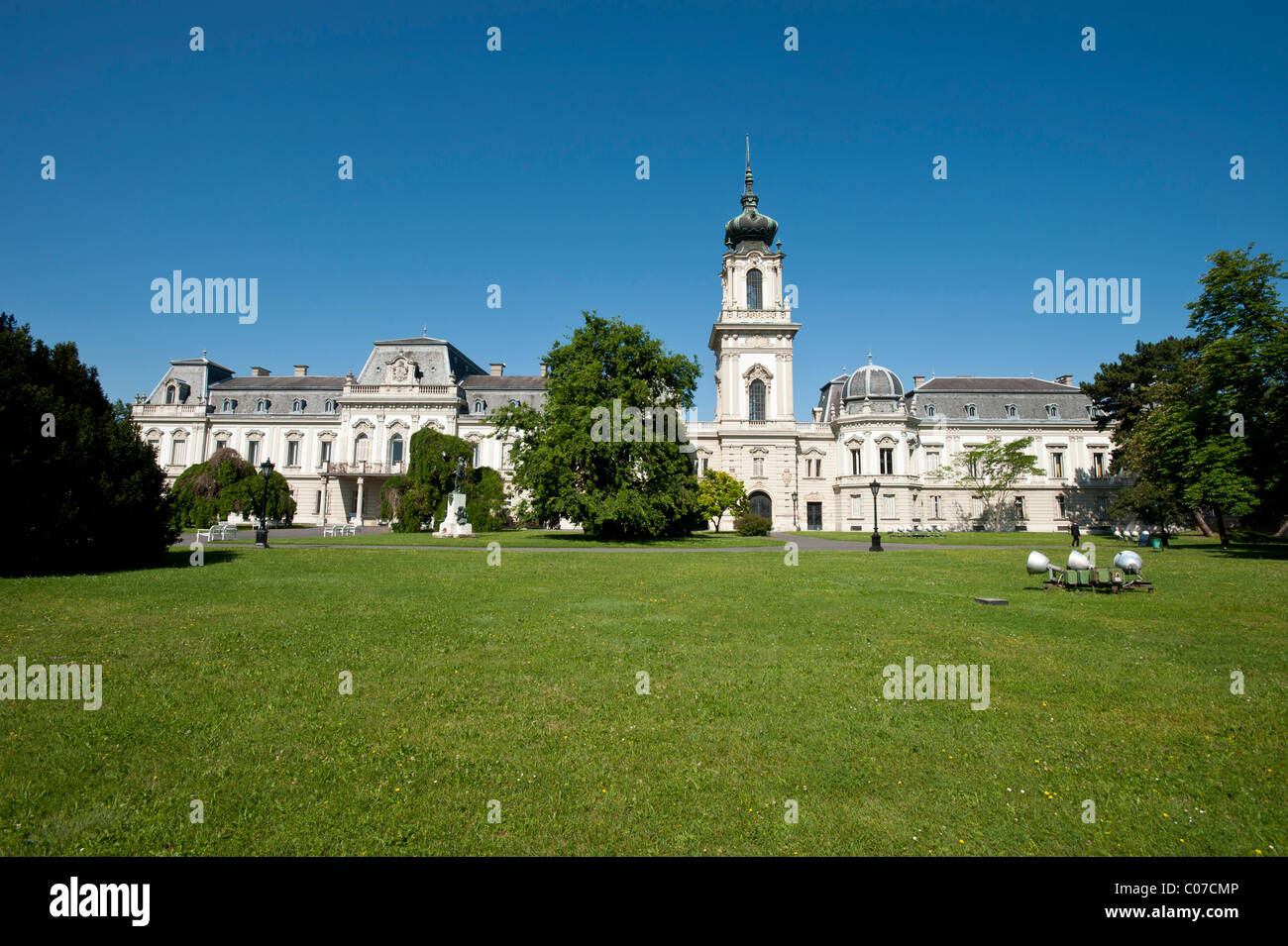 Baroque castle, Festetics kasteely, Keszthely, Hungary, Europe Stock Photo