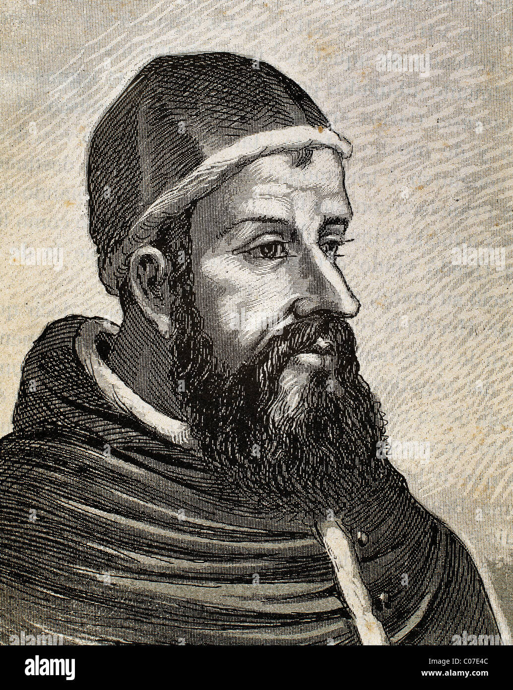 Clement VII (1478–1534), born Giulio di Giuliano de Medici Cardinal from 1513 to 1523 and Pope from 1523 to 1534. Stock Photo