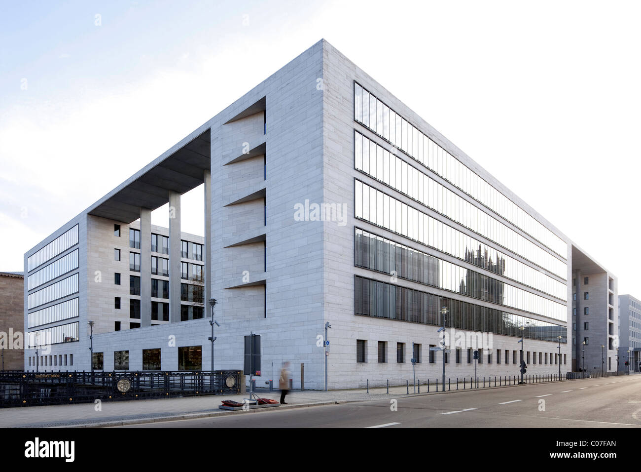 New building of the Foreign Office, Mitte district, Berlin, Germany, Europe Stock Photo