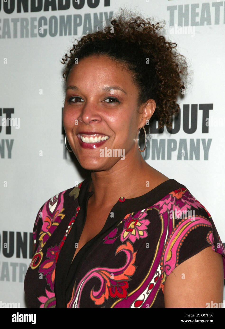 Linda Powell Colin Powell S Daughter Opening Night Of The Roundabout Theater Off Broadway Production Of The Overwhelming At Stock Photo Alamy