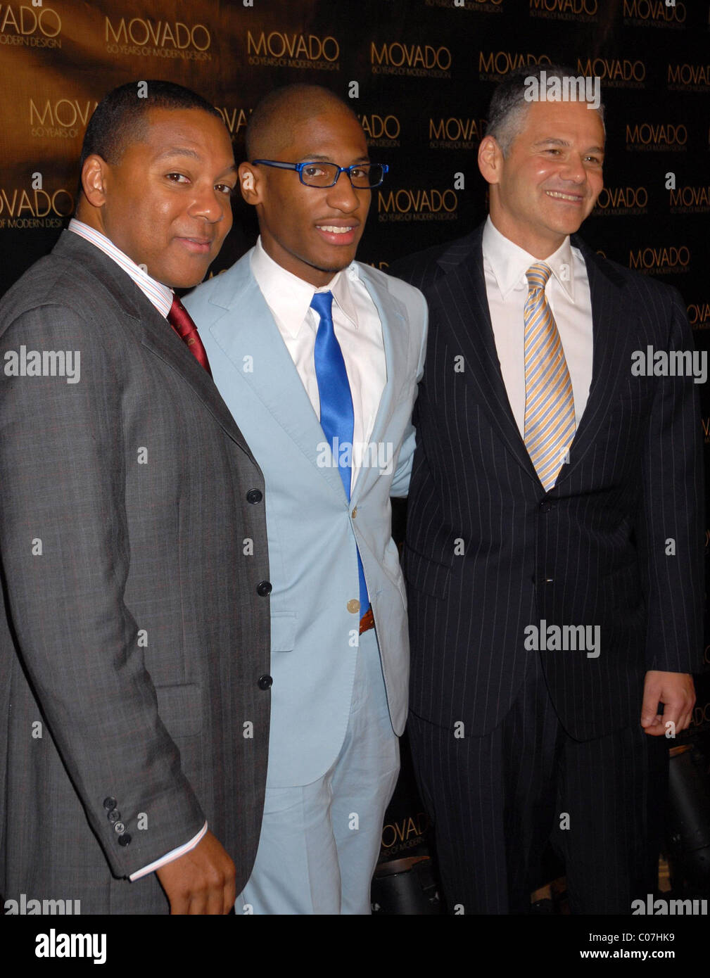 Wynton Marsalis Johnathan Batiste and Efraim Grinberg Movado
