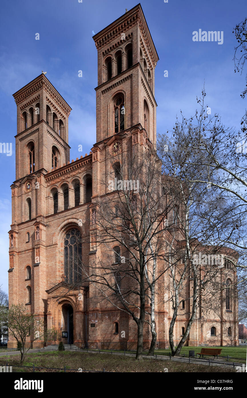 St. Thomas' Church, Mariannenplatz, Charlottenburg, Berlin, Germany, Europe Stock Photo