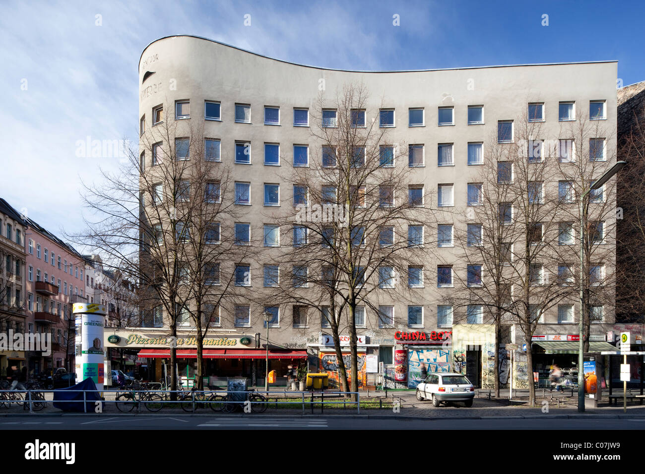 Bonjour Tristesse residential building, International Building Exhibition, Kreuzberg, Berlin, Germany, Europe Stock Photo