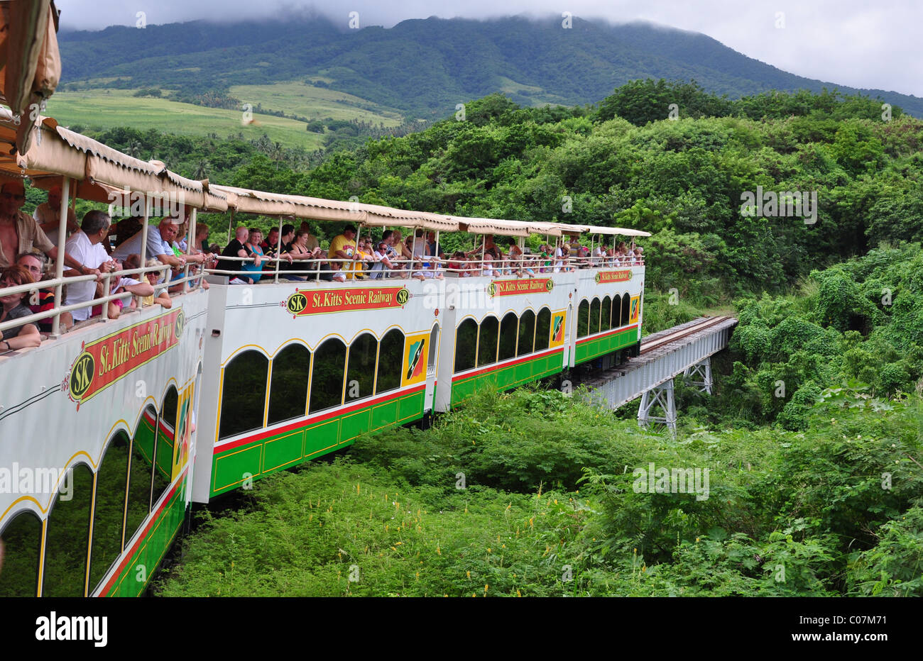 St Kitts Scenic railway on the Caribbean island of St Kitts and Nevis
