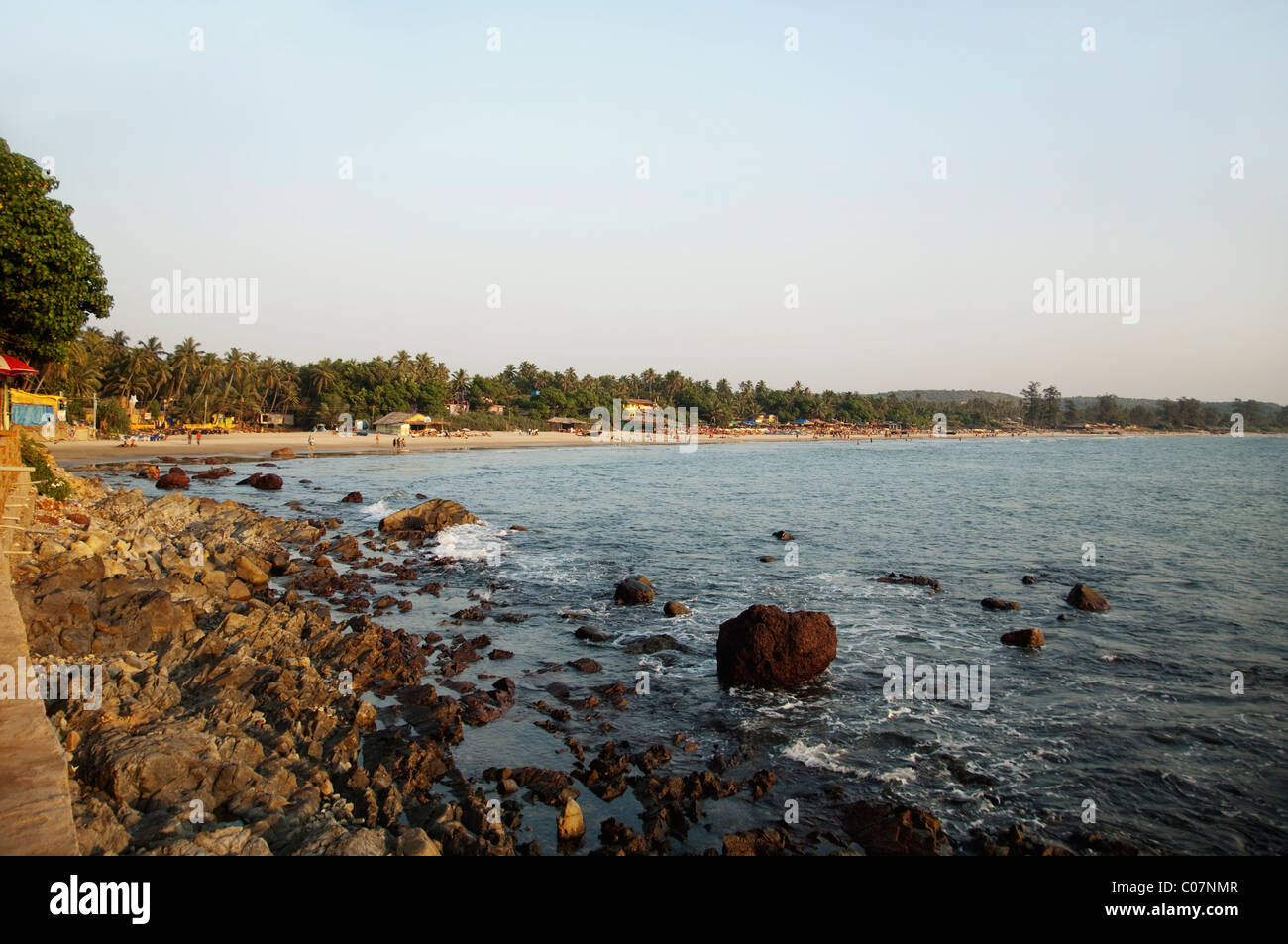 Rocks on the coast, Goa, India Stock Photo - Alamy