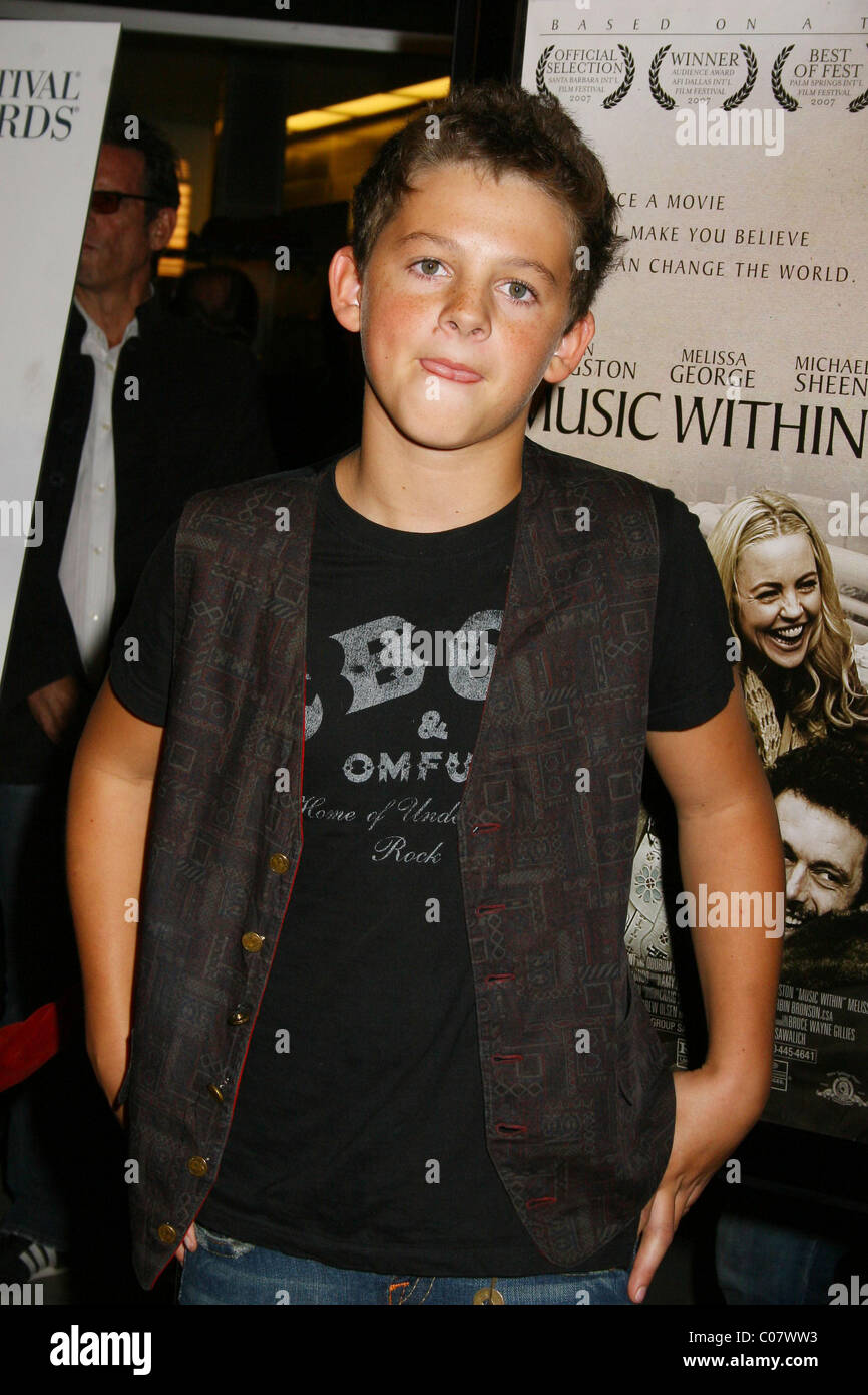 Ridge Canipe Music Within Premiere - Arrivals held at ArcLight Theater  Hollywood, California - 19.10.07 Photo Stock Photo - Alamy