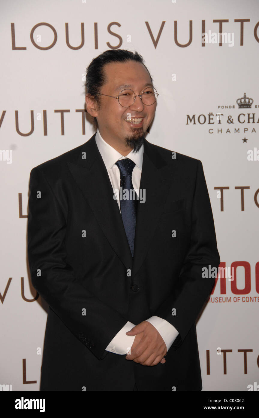Takashi Murakami, designer attends arrivals at the Louis Vuitton Gala  celebrating the Murakami exhibition at Geffen Contemporary at MOCA on  October 28, 2007 in Los Angeles, California. Credit: Jared Milgrim/The  Photo Access