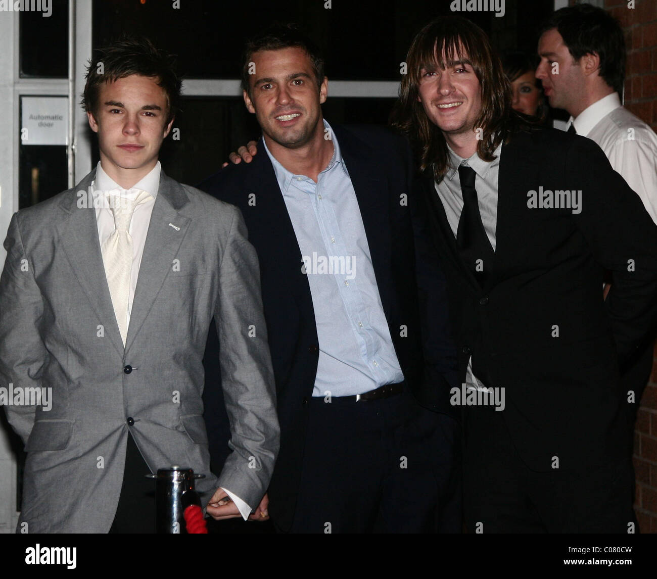 Nico Mirallegro,Jamie Lomas and Anthony Quinlan Unicef gala dinner 07 ...