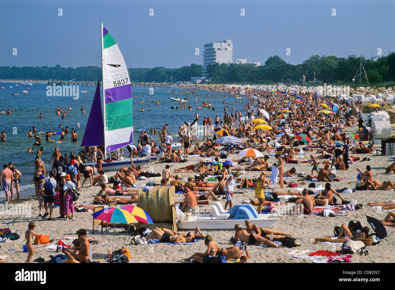timmendorf Timmendorf Beach, Luebeck Bay, Schleswig-Holstein, Baltic Sea, Germany  Stock Photo - Alamy