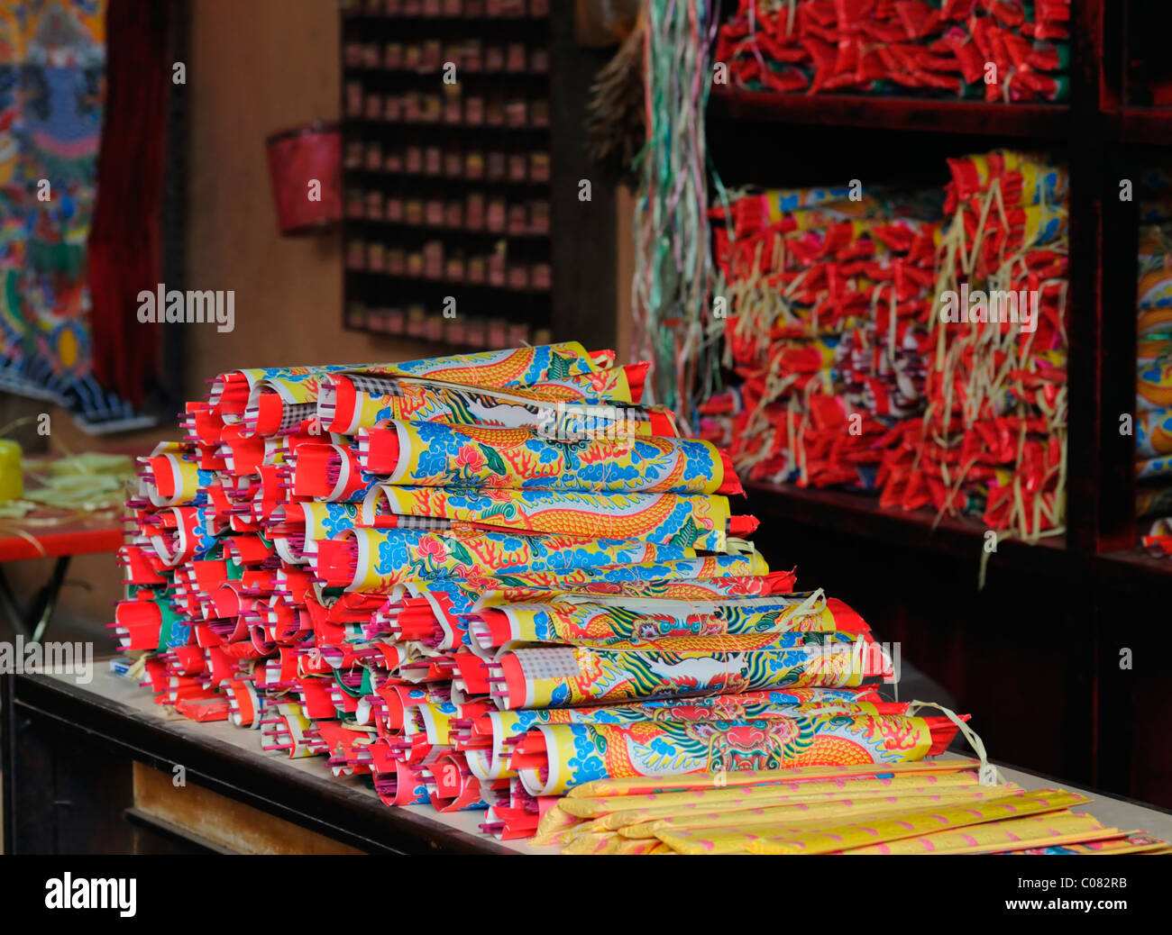 Sin Sze Si Ya Chinese Taoist Temple Chinatown Kuala Lumpur Malaysia