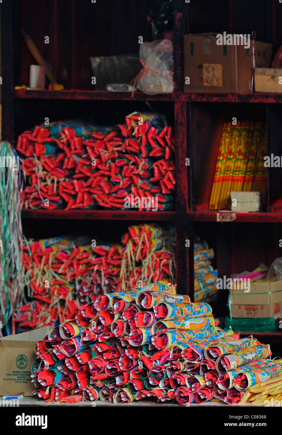 Sin Sze Si Ya Chinese Taoist Temple Chinatown Kuala Lumpur Malaysia